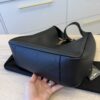 Saint Laurent (YSL) Le 5 à 7 Supple Large Shoulder Bag in Smooth Leather Black