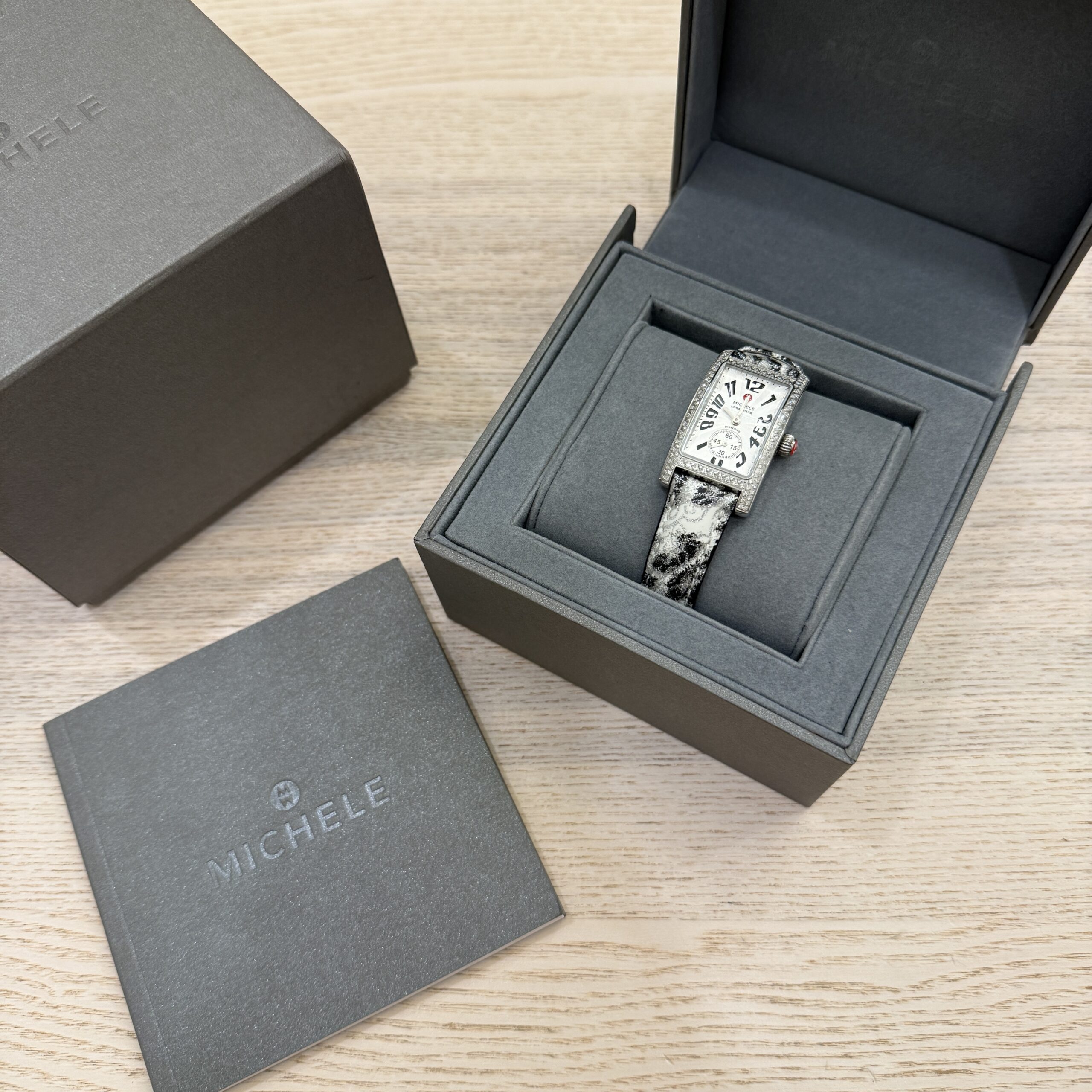 Michele Mini Urban Park Diamond Dial