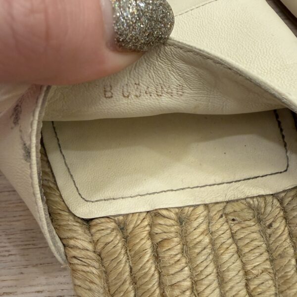 Chanel Pearl and Crystal Size 8 Sandals