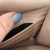 Burberry Embossed Logo Crossbody Wallet on Chain