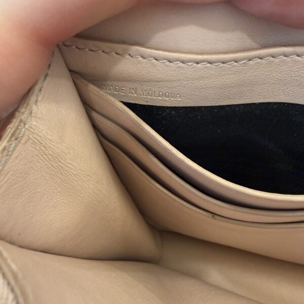 Burberry Embossed Logo Crossbody Wallet on Chain