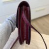 Celine Red/Black Python Medium Classic Box Shoulder Bag