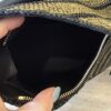 Loewe Raffia Calfskin Small Puzzle Bag Anise Olive