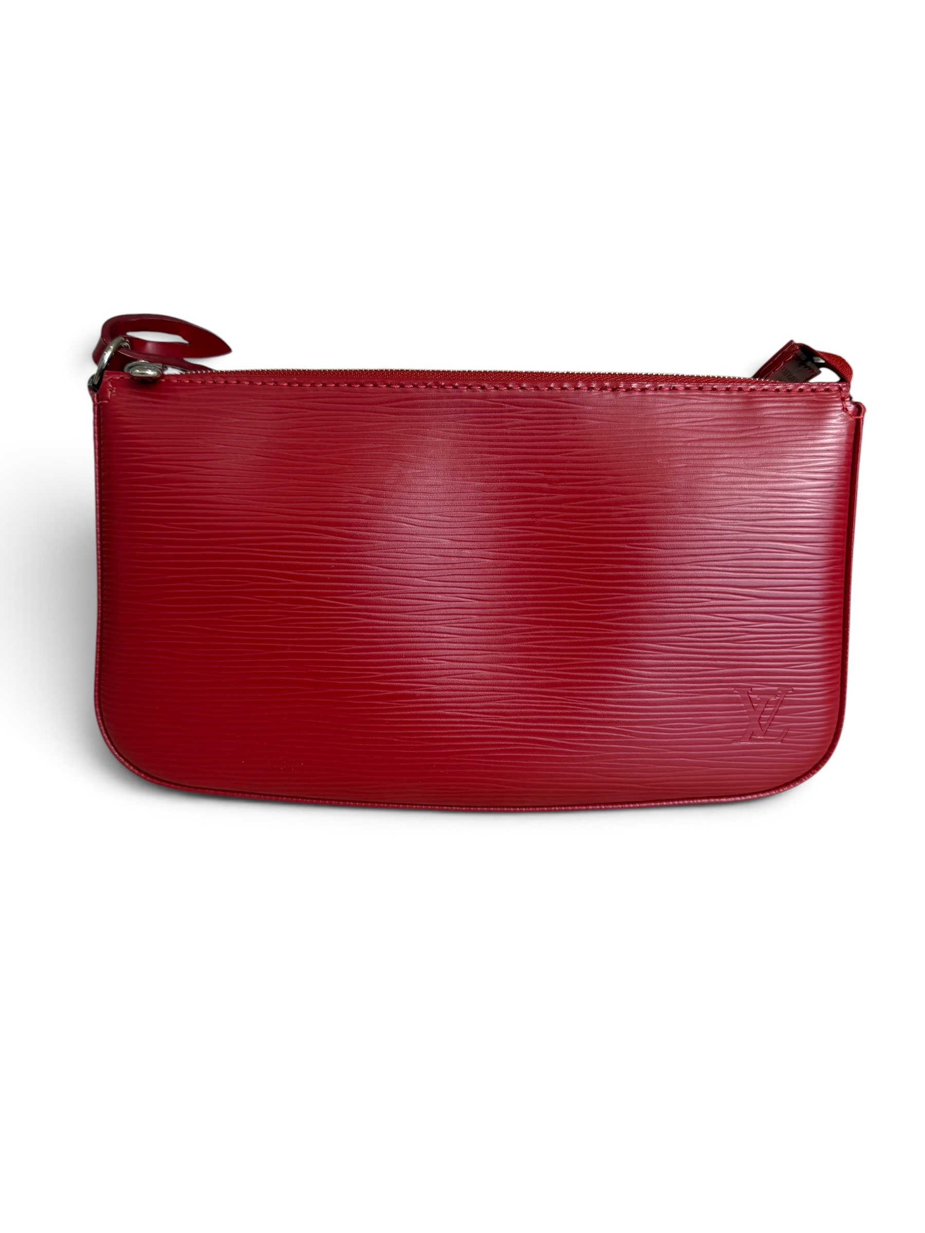Louis Vuitton Epi Leather Pochette Accessories NM Fuchsia