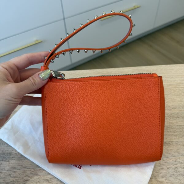 Christian Louboutin Mini Cabata Studded Leather Clutch