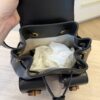 Gucci Calfskin Bamboo Backpack Black