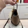LOEWE x Paula's Ibiza Mini Pebble Suede Raffia Bucket Bag