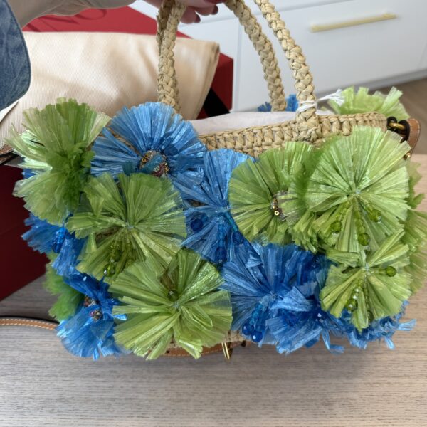 Valentino Garavani VLogo Floral Embellishments Tote
