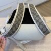 Gucci GG Supreme Monogram Calfskin Web Small Ophidia Day Backpack Beige Ebony New Acero