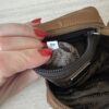Prada Mini Re-Nylon Pouch Camel Brown