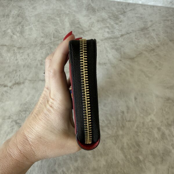Louis Vuitton Monogram Totem Zippy Wallet Flamingo