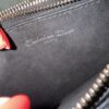 Christian Dior Black Smooth Calfskin Leather Saddle Pouch Crossbody Bag