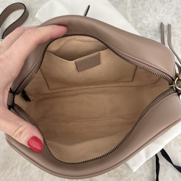Gucci Matelasse Small GG Marmont Porcelain Rose
