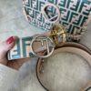 Fendi Leather Kan I F Logo Shoulder Bag