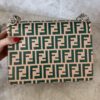 Fendi Leather Kan I F Logo Shoulder Bag