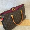 Louis Vuitton Monogram Pallas Clutch Grape