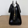 Saint Laurent (YSL) Uptown Tote Canvas with Leather Small