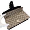 Gucci Dionysus Bag GG Coated Canvas with Crystal Embellished Metal Small Black