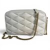 Saint Laurent (YSL) Lambskin Quilted Mini Camera Bag Crema Soft Crema Soft
