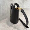 Saint Laurent (YSL) Celia Tote Leather Mini Black