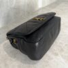 Saint Laurent (YSL) Lambskin Matelasse Monogram Medium Jamie 4.3 Black