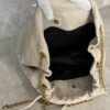 Saint Laurent (YSL) Lambskin Matelasse Large Jamie Pochon Crema Soft