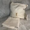 Saint Laurent (YSL) Lambskin Matelasse Large Jamie Pochon Crema Soft