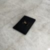 Louis Vuitton Taurillon Capucines Card Holder Black