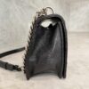 Christian Dior Lambskin Sequin Medium Diorama Flap Bag Black