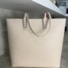 Christian Louboutin Cabata North South Zipped Tote Milk