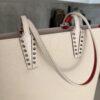 Christian Louboutin Cabata North South Zipped Tote Milk