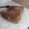 Saint Laurent (YSL) Suede Small Le 5 A 7 Soft Hobo Barely Pink