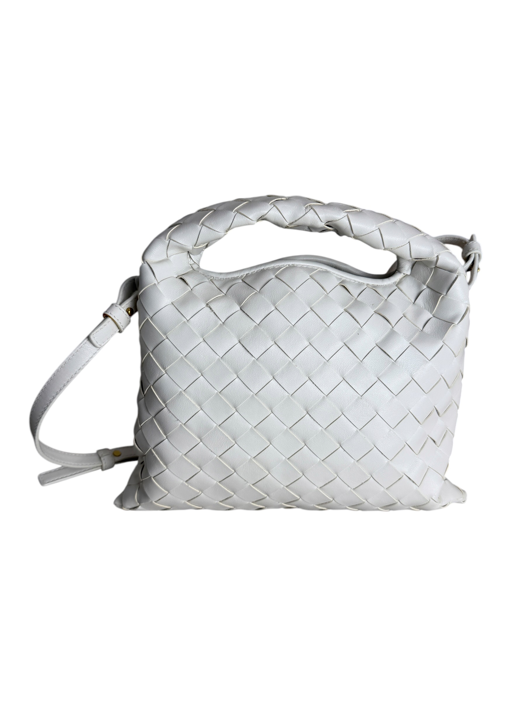 Bottega Veneta Hop Top Handle Bag Intrecciato Nappa Mini