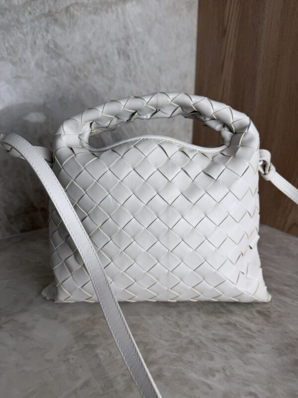 Bottega Veneta Hop Top Handle Bag Intrecciato Nappa Mini