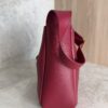 Saint Laurent (YSL) Smooth Calfskin Small Le 5 A 7 Soft Hobo Cherry Jam