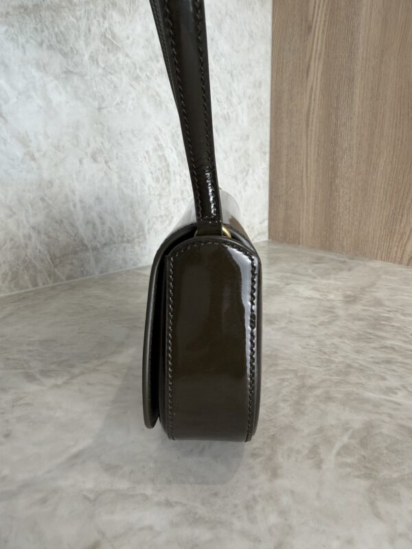 Saint Laurent (YSL) Mini Voltaire in Patent Leather