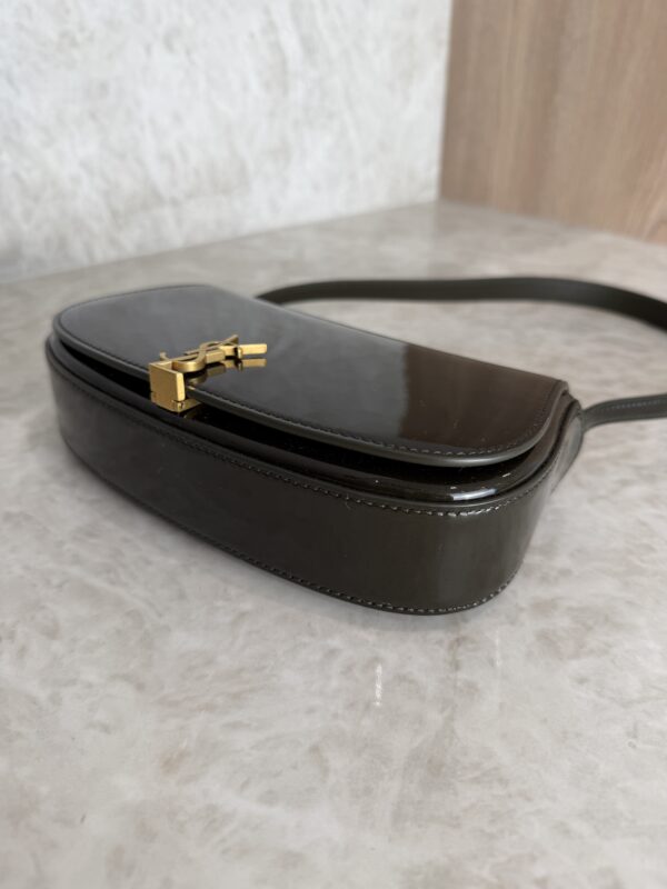 Saint Laurent (YSL) Mini Voltaire in Patent Leather