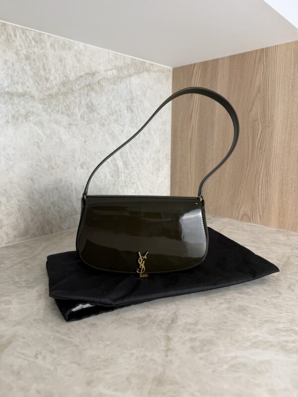 Saint Laurent (YSL) Mini Voltaire in Patent Leather