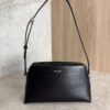 Saint Laurent Paris Zip-Up Mini Shoulder Bag Black