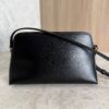 Saint Laurent Paris Zip-Up Mini Shoulder Bag Black