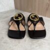 Gucci Blondie Thong Sandals Black 36