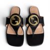 Gucci Blondie Thong Sandals Black 36