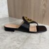 Gucci Blondie Thong Sandals Black 36