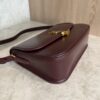 Saint Laurent (YSL) Box Calfskin Monogram Large Solferino Shoulder Bag Hot Wine