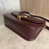 Saint Laurent (YSL) Box Calfskin Monogram Large Solferino Shoulder Bag Hot Wine