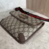 Gucci GG Supreme Monogram Neo Vintage Web Belt Bag Brown