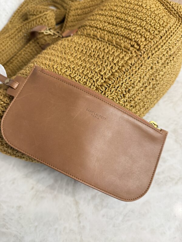 Saint Laurent (YSL) Bea Tote Raffia