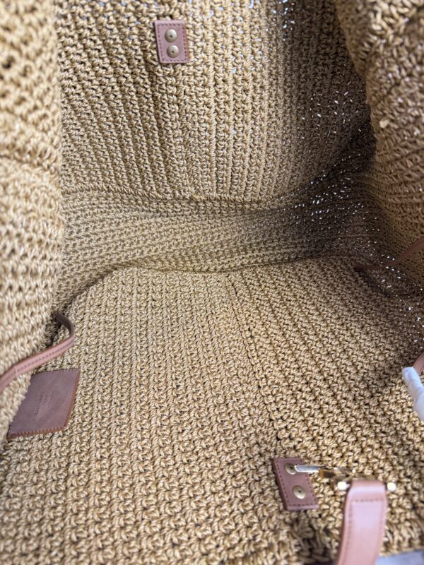 Saint Laurent (YSL) Bea Tote Raffia