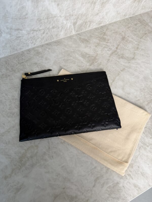 Louis Vuitton Empreinte Daily Pouch Black