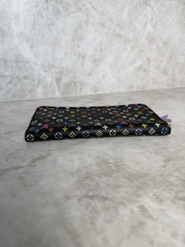 Louis Vuitton Monogram Multicolor Noir Insolite Wallet Lavender